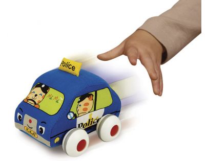 K's Kids Látkovová auta s natahovacím pohonem