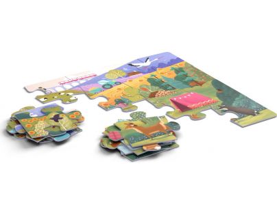 KukiKuk Véééliké puzzle Na výletě