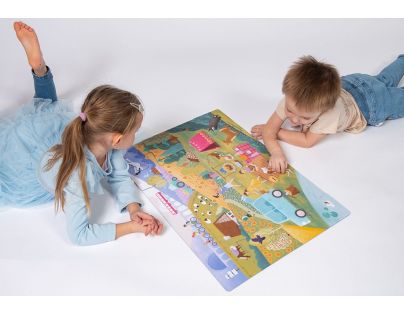 KukiKuk Véééliké puzzle Na výletě