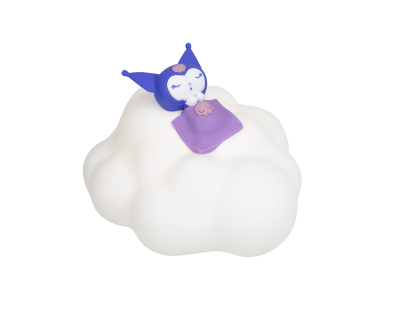 Kuromi dotyková lampa - obláček