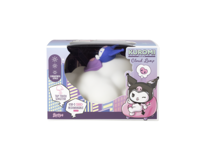 Kuromi dotyková lampa - obláček