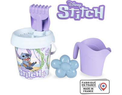 Kyblíček Stitch s konvičkou a přísl., střední