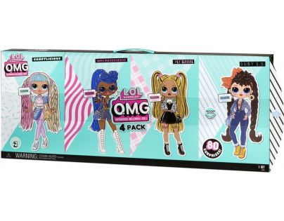L.O.L. OMG Velka ségra 4-pack série 2