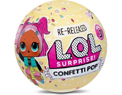 L.O.L. Surprise 3 panenky Confetti Showbaby