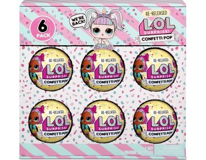L.O.L. Surprise 6 panenek Confetti Unicorn