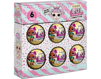 L.O.L. Surprise 6 panenek Confetti Unicorn