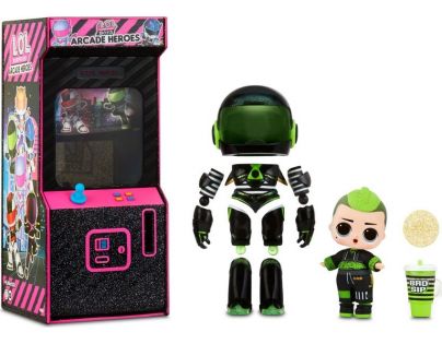 L.O.L. Surprise Boys Arcade Heroes Automat Chaos zeleno-černý