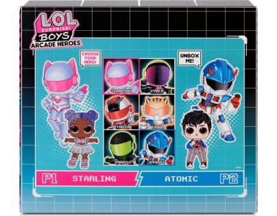L.O.L. Surprise Boys Arcade Heroes Automat Chaos zeleno-černý