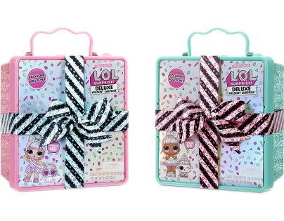L.O.L. Surprise Deluxe Present Dárkové překvapení Růžové