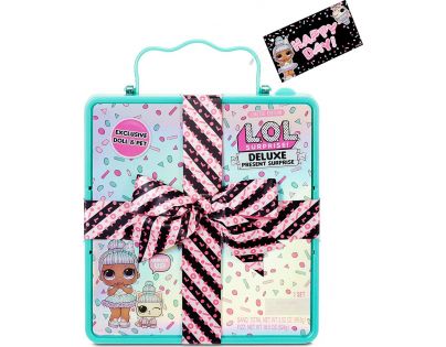 L.O.L. Surprise Deluxe Present Dárkové překvapení Zelené