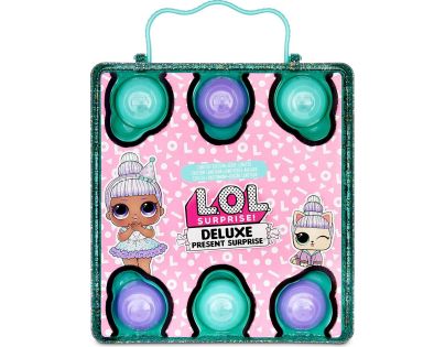 L.O.L. Surprise Deluxe Present Dárkové překvapení Zelené