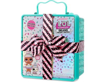 L.O.L. Surprise Deluxe Present Dárkové překvapení Zelené
