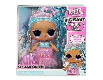 L.O.L. Surprise! Hair Hair Hair Velká panenka Splash Queen