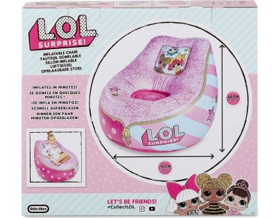 L.O.L. Surprise! Inflatable Chair Nafukovací křeslo