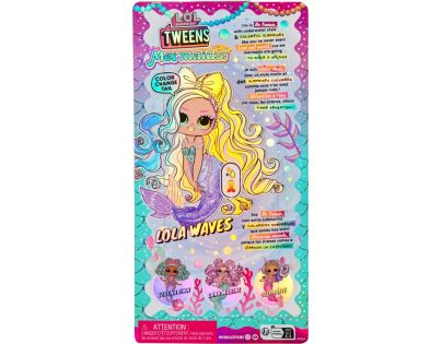 L.O.L. Surprise! Mořské panny Tweens panenka Lola Waves - Poškozený obal
