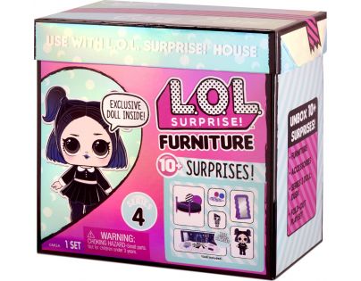 L.O.L. Surprise! Nábytek s panenkou Útulný pokojíček & Dusk