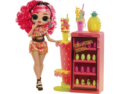 L.O.L. Surprise! OMG Nehtové studio s panenkou Pinky Pops Fruit Shop - Poškozený obal