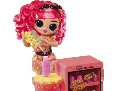 L.O.L. Surprise! OMG Nehtové studio s panenkou Pinky Pops Fruit Shop - Poškozený obal