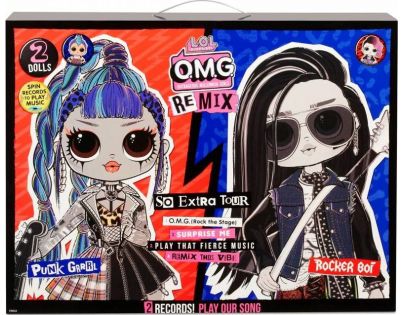 L.O.L. Surprise OMG Remix Rocker Boi & Punk Grrrl