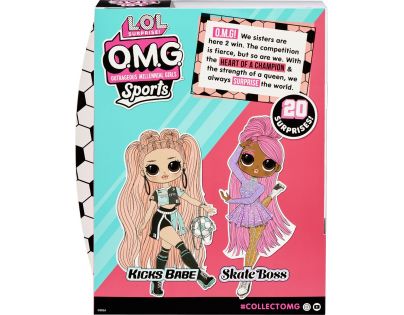 L.O.L. Surprise! OMG Velká ségra sportovkyně Kicks Babe