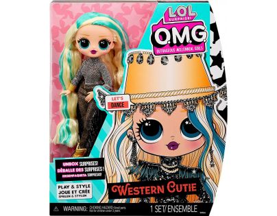 L.O.L. Surprise! OMG Velká ségra Western Cutie 25 cm