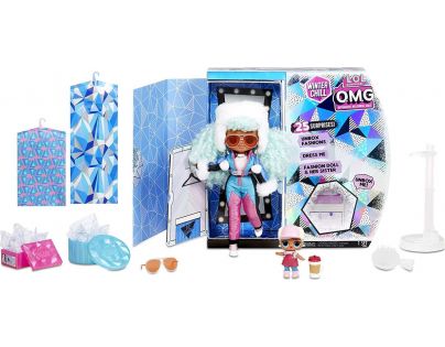 L.O.L. Surprise! OMG Winter Velká ségra Chill Icy Gurl Fashion Doll Brrr B.B.