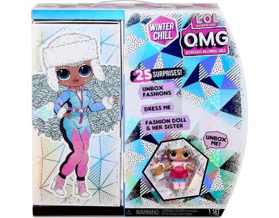 L.O.L. Surprise! OMG Winter Velká ségra Chill Icy Gurl Fashion Doll Brrr B.B.
