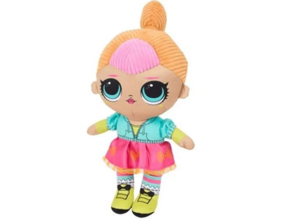 L.O.L. Surprise! plyšová panenka 30 cm růžová sukně