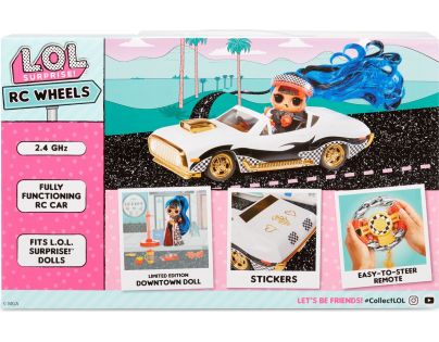 L.O.L. Surprise RC Wheels auto s panenkou