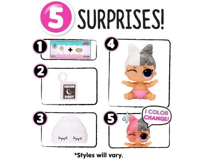 L.O.L. Surprise! Třpytivá sestřička se změnou barvy