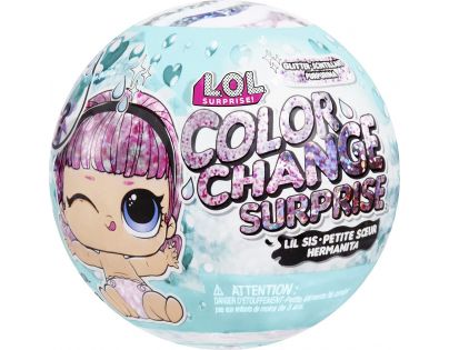 L.O.L. Surprise! Třpytivá sestřička se změnou barvy