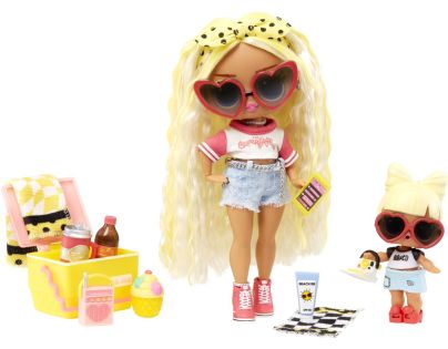 L.O.L. Surprise! Tweens - Pyžamová párty s panenkou Den na pláži s Rae Sands a SPF Q.T.