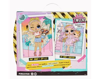 L.O.L. Surprise! Tweens - Pyžamová párty s panenkou Den na pláži s Rae Sands a SPF Q.T.