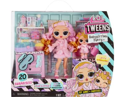 L.O.L. Surprise! Tweens - Pyžamová párty s panenkou Pyžamová párty s Ivy Winks a Babydoll