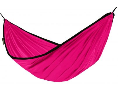 La Siesta Cestovní houpací síť Colibri Single Fuchsia