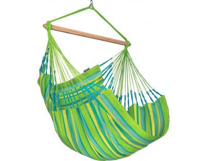 La Siesta Houpací sedačka Domingo Comfort lime