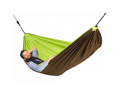 La Siesta Polstrovaná cestovní houpací síť Colibri Green
