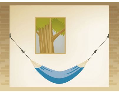 La Siesta Uchycení sítě Universal Rope