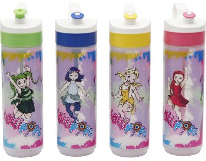 Láhev Lollipopz modrá Nikki