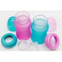 Everyday Baby Láhev sklo senzor 150 ml pink 5