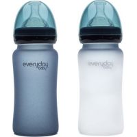 Everyday Baby Láhev sklo senzor 240 ml blueberry 4