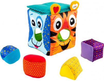 Lamaze Měkká vkládací kostka se zvířátky
