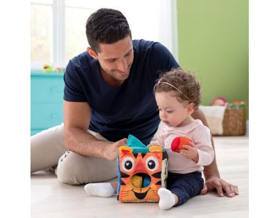 Lamaze Měkká vkládací kostka se zvířátky