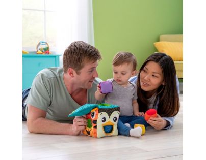 Lamaze Měkká vkládací kostka se zvířátky