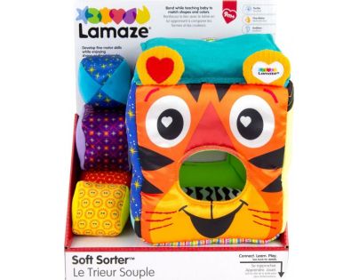 Lamaze Měkká vkládací kostka se zvířátky