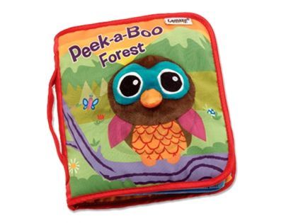 LAMAZE Textilní knížka Zvířátka v lese