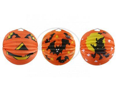 Rappa Lampion halloween koule 25cm 3 druhy