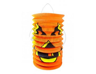 Rappa Lampion Halloween se svítící hůlkou 40cm