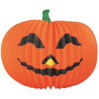 Lampion papírový, skládací Dýně 38 x 27 cm