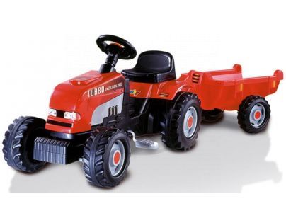 Šlapací traktor GM s vlekem